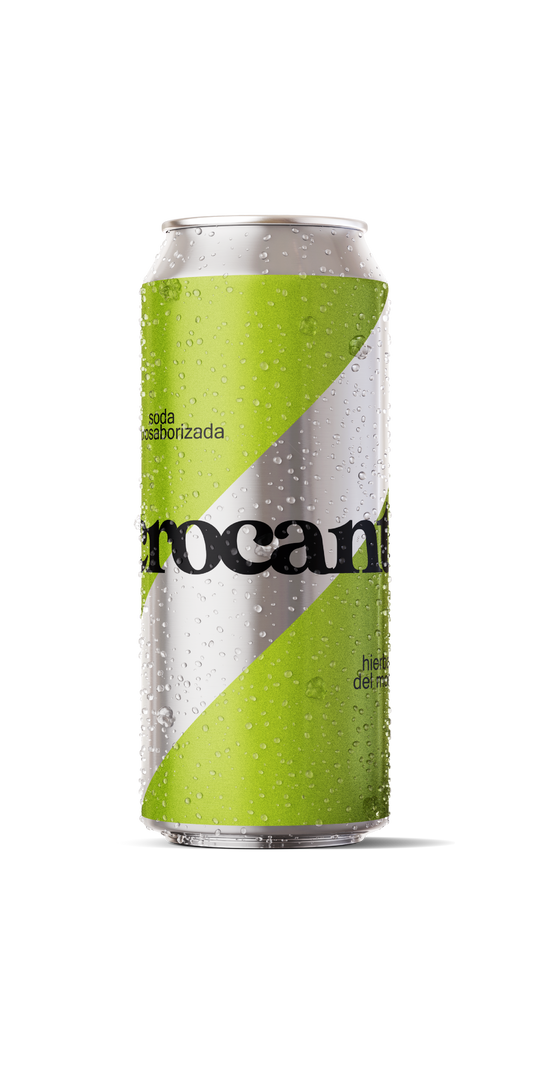 soda crocante hierbas del monte x 12 latas 473cc