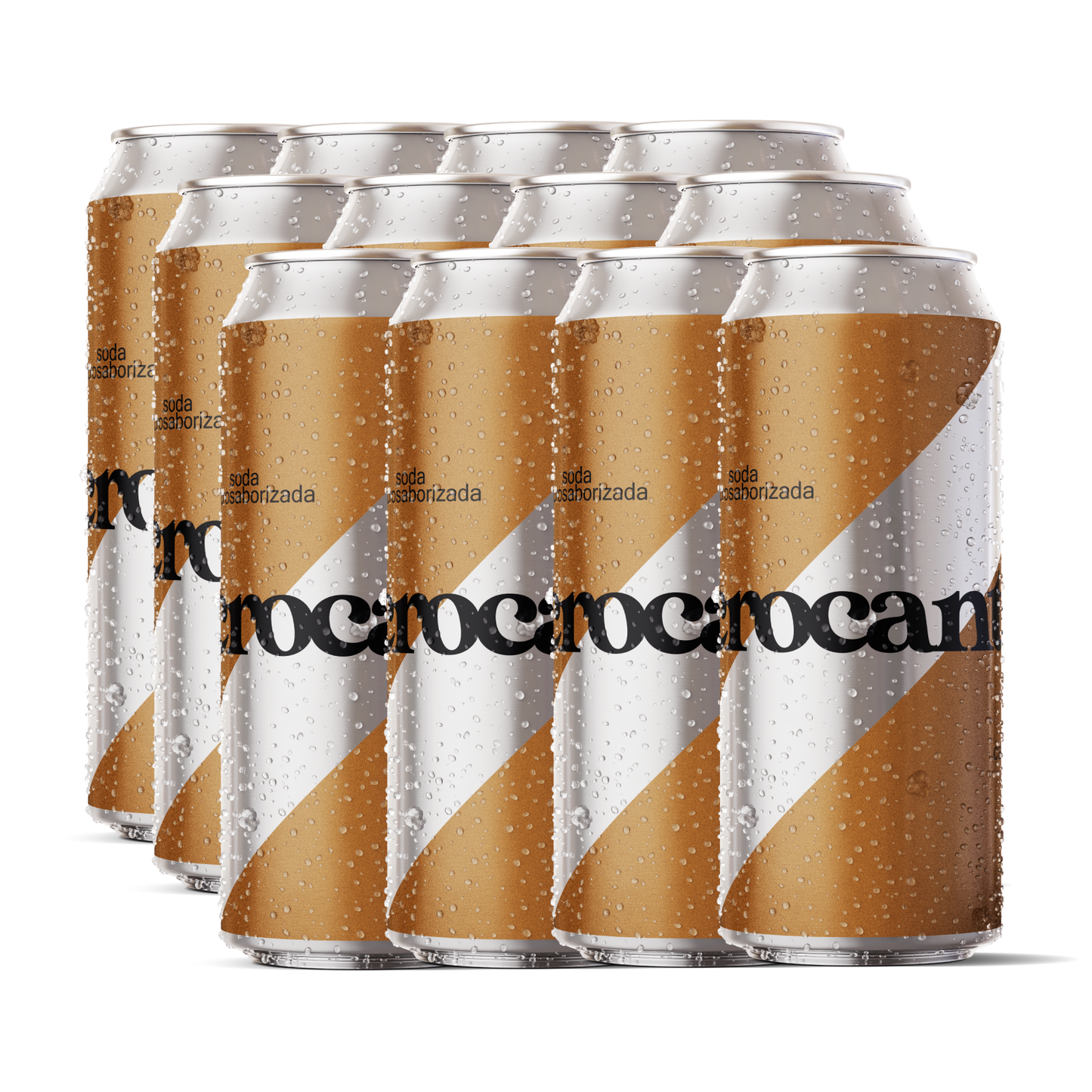 soda crocante café x 12 latas 473cc