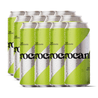 soda crocante hierbas del monte x 12 latas 473cc