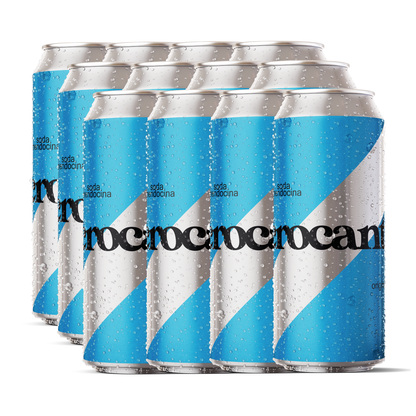 soda crocante original x 12 latas 473cc